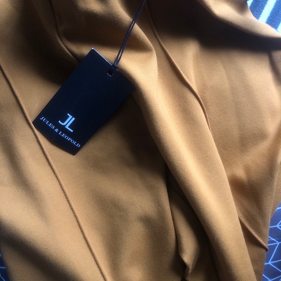 Jules & Leopold Pull on slim leg ankle length mustard BRAND new with tags - Picture 1 of 7